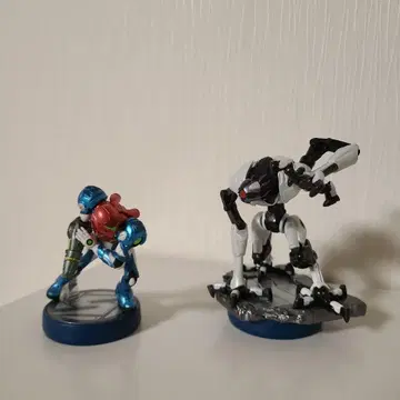 amiibo 메트로이드 사뮤스 & E.M.M.I 초기화 완료