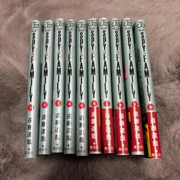 SPYFAMILY 스파이 패밀리 코믹스 10권 세트