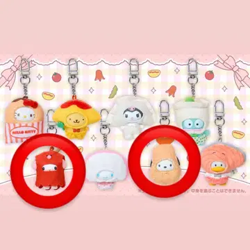 산리오 치비토모 시크릿 키링 오카즈 포차코 마이멜로디