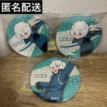 쿠가 유마 월드 트리거 글리터 캔뱃지 Limited Base 한정판