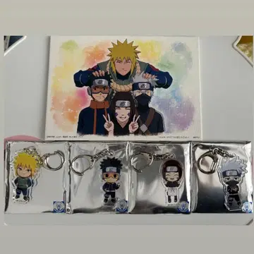 NARUTO 아크릴 키링 포맨셀 오비토 린 카카시 미나토
