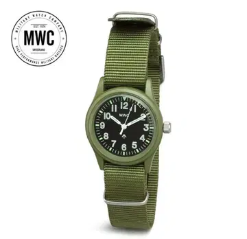 MWC 올리브 그린 손목시계