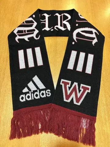 [ 초레어 ] adidas x 와세다 콜라보 머플러