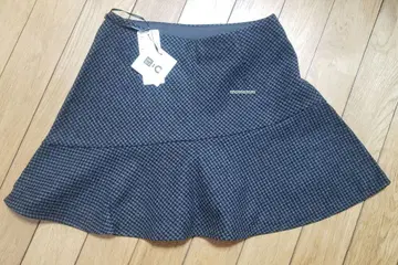 유니클로 유니클로c 플레어 스코트 그레이 L 미니 스커트