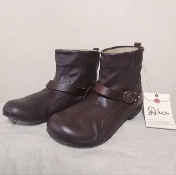 Diu 디우 가죽 숏부츠