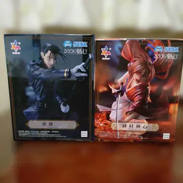 바람의 검심 피규어 2체 세트