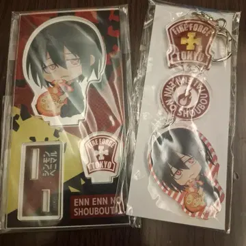 불꽃 소방대 큥큥 아크릴 피규어 아크릴 키링 히바나