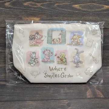 새상품 수베니어 런치 케이스 웨어 스마일즈 글로우 더피 프렌즈