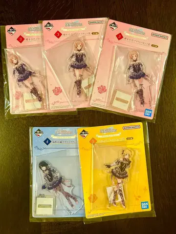 제일복권 아이돌 마스터 샤이니 컬러즈 사쿠라기 카제노 하치미야 세트