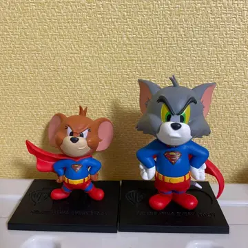 톰과 제리 슈퍼맨 피규어 2체 세트