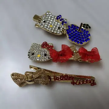 미사용 새상품 스나이델 홈 키티 헤어핀