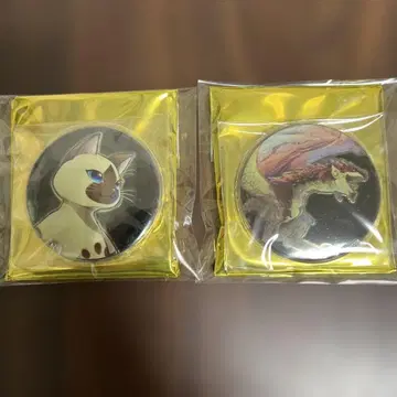 캡콤 대전 몬스터 헌터 캔뱃지 2세트