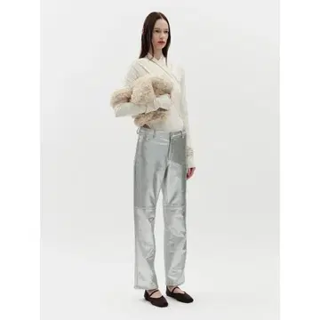 미사용 택 포함 (재키) 보와백 베이지