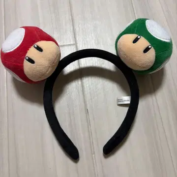 마리오 버섯 머리띠