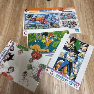 드래곤볼 제일복권 40th 그 첫 번째 C상(전원 집합) H상 3점