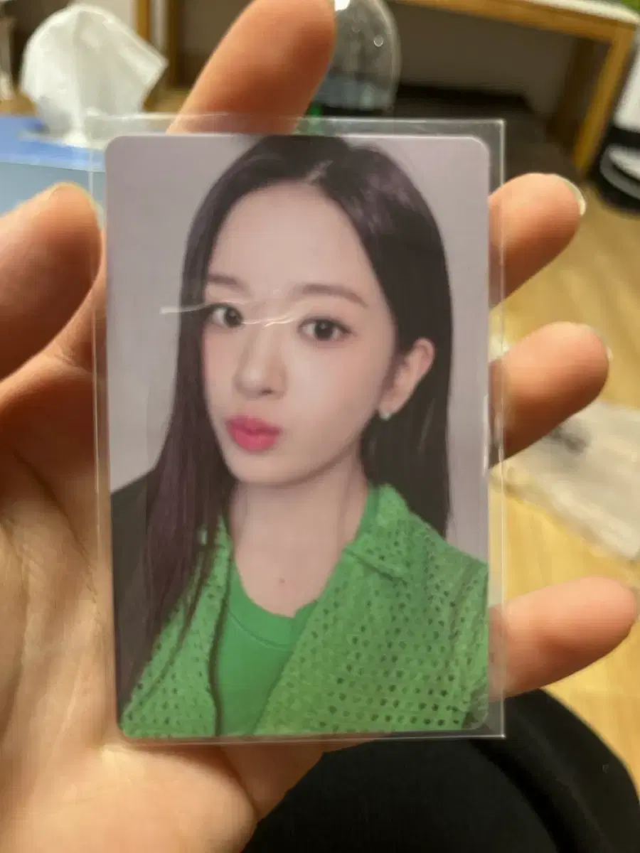 아이브 안유진 파파존스 포토카드 무하자