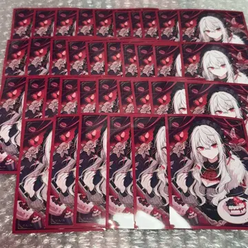 니지산지 쿠츠하 사냐 카드 슬리브 Happy B-day