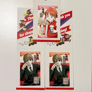 은혼 카구라 오키타 소고 점프샵 특전 미니 브로마이드