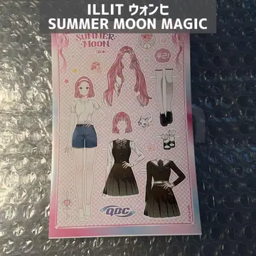 [새상품] ILLIT 원 한국 한정판 이벤트 스티커