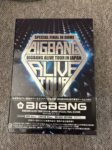 BIGBANG ALIVE TOUR 2012 IN JAPAN DVD 세트