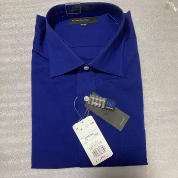 VISARUNO 파란색 와이셔츠 43-86
