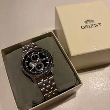 [박스 포함] 오리엔트 시계 손목시계 블랙