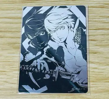 [ 미개봉 ] 페르소나 4 P4U 특전 프로덕트 카드 주인공 나루카미 유