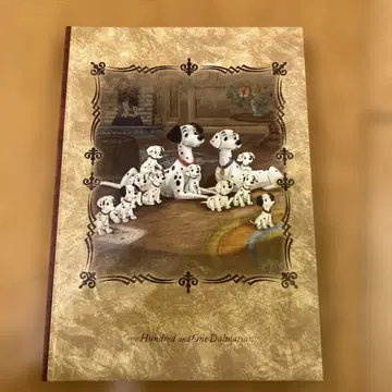디즈니 101마리 강아지 앨범 북 하드 커버 달마시안