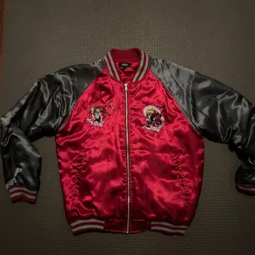 빨간색 스카잔 사이즈 L 풍신뇌신