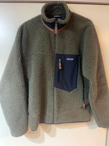 patagonia 플리스 자켓 M 올리브 그린