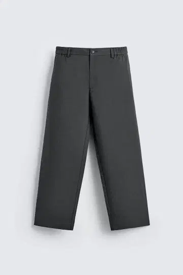 미사용 새상품 zara 릴랙스 핏 로이드 팬츠 그레이 M 사이즈