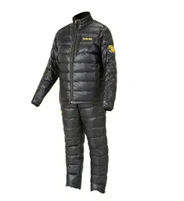 [ 새상품 레어 ] 선라인 낚시 수트 블랙