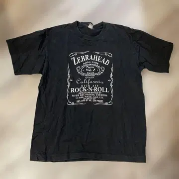 밴딩 T셔츠 ZEBRAHEAD