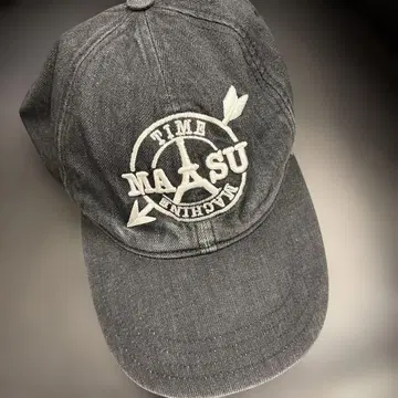 MASU MB EMBROIDERY CAP black