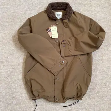 옷깃 보아 n-1 충전솜 덱 자켓 보아 옷깃 남성용 자켓 L 사이즈