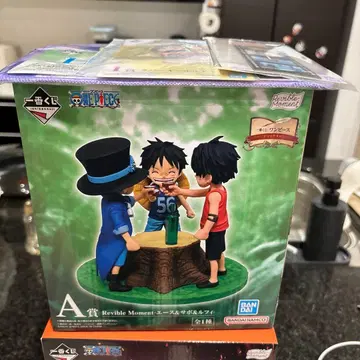 원피스 제일복권 Revible Moment A상 에이스 사보 루피