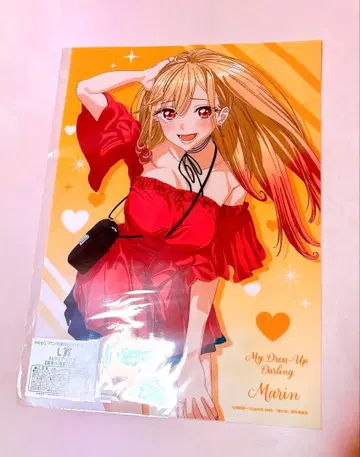 그 옷 갈아입히기 인형은 사랑을 한다 키타가와 마린 A3 클리어 포스터