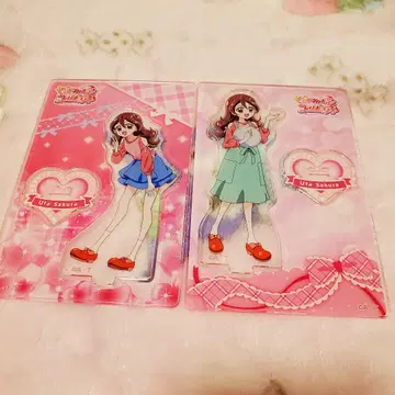 사쿠라 우타 큐어 아이돌 키미토 아이돌 프리큐어 아크릴 스탠드