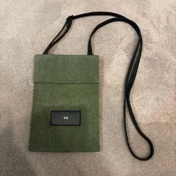 Y-3 카키 POCKET BAG 숄더 백/IW6384