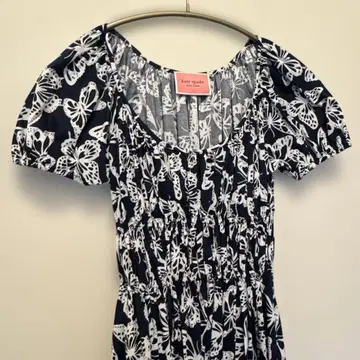 케이트 스페이드 버터플라이 개더 롱 원피스