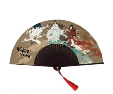 미사용 새상품 천관사복전 천지유광 부채