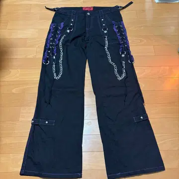 Tripp NYC 본디지 플레어 팬츠