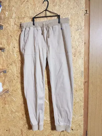 Champion 조거 팬츠 베이지