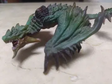 몬스터 헌터 / 리오레이아 생태 도감 피규어 그린 컬러 약 10cm