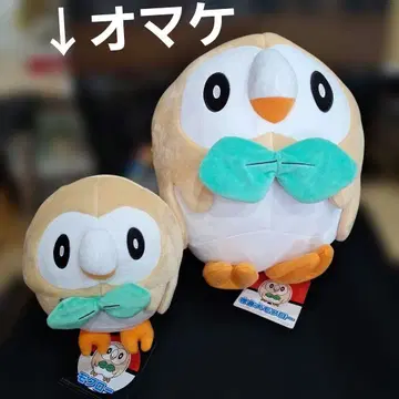 택 포함 새상품급 포켓몬 센터 등신대 모쿠로 봉제 인형 증정 포함