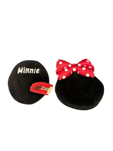 [ Disney ] 미니 귀 헤어핀 똑딱핀