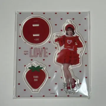 오바 하나나 특별 아크릴 스탠드 =LOVE