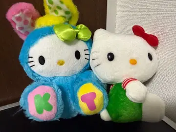 헤이세이 레트로 헬로키티 봉제 인형