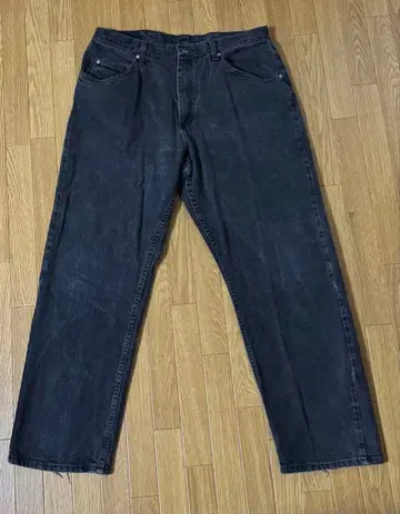 Wrangler 데님 팬츠 W36 블랙 구제 의류