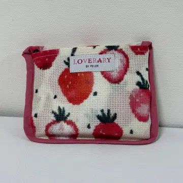페이러 feiler 딸기 무늬 딸기 스트로베리 에코백 전사